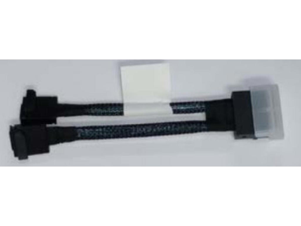 Intel AXXSTCBLQAT Serial Attached SCSI (SAS)-kabel 0,095 m Sort