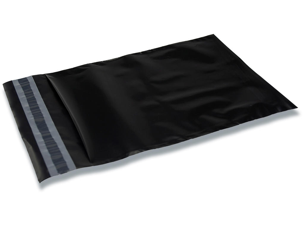 Forsendelsespose, 400x600 mm, Sort, 100 stk, BNT Office A2