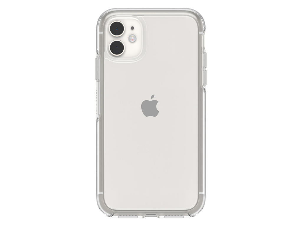 OtterBox Symmetry Clear mobiltelefon etui 15,5 cm (6.1") Cover Sølv, Transparent