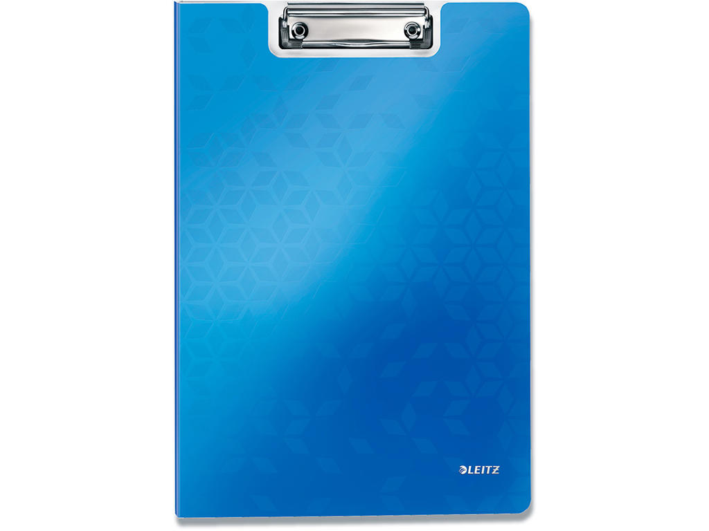 Clipboard, Blå, Med forside, A4, Leitz WOW