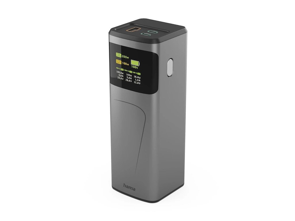 Hama High Power Lithium-Ion (Li-Ion) 24000 mAh Grey