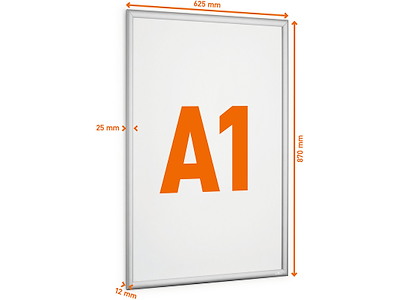 Klikramme, Aluminium, A1, Alu, Durable OUTDOOR