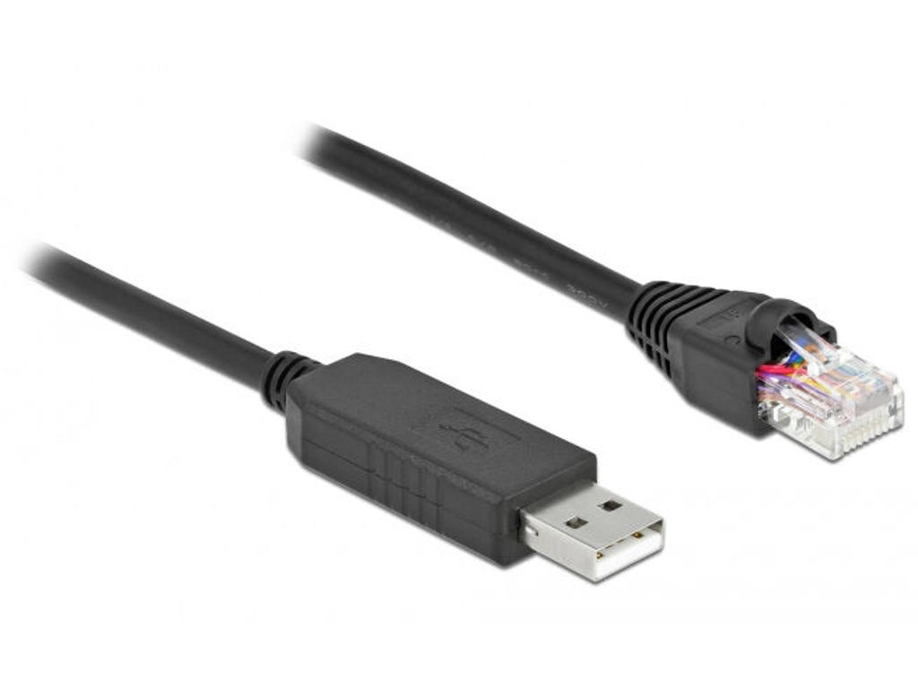 DeLOCK 64159 serielkabel Sort 0,5 m USB Type-A