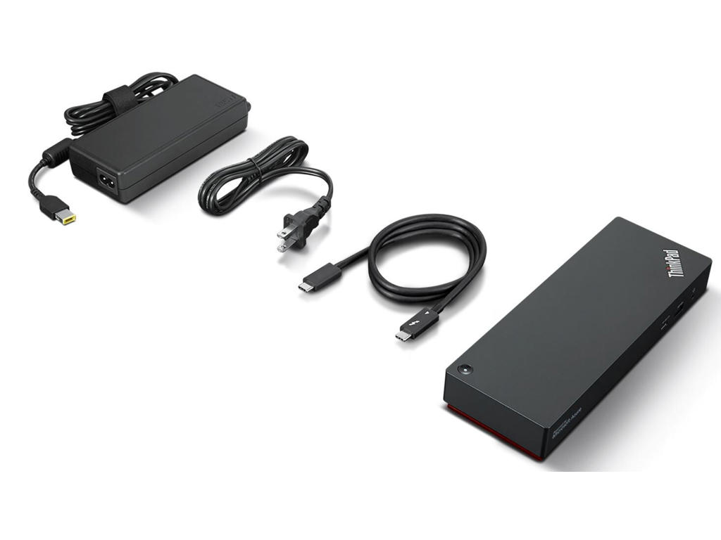 Lenovo ThinkPad Universal Thunderbolt 4 Smart Dock Ledningsført Sort