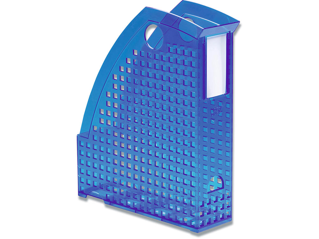 Tidsskriftskassette, Transparent blå, A4, Durable TREND