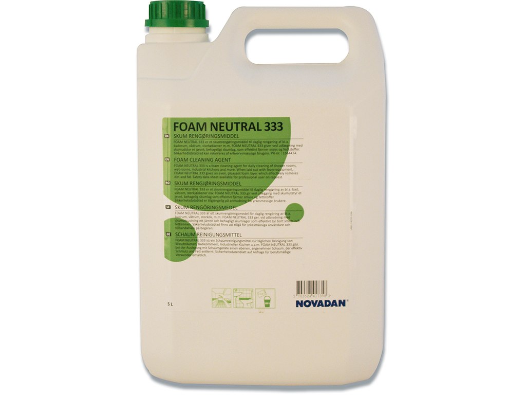 Skumrengøring, 5 liter, Foam Neutral 333