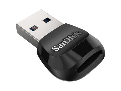 SanDisk MobileMate kortlæser USB 3.2 Gen 1 (3.1 Gen 1) Sort