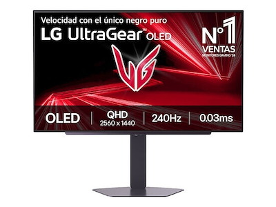 LG 27GX704A-B computerskærm 68,6 cm (27") 2560 x 1440 pixel Quad HD OLED Sort