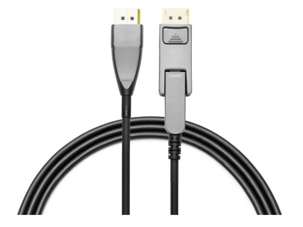 Microconnect DP-MMG-1500MBV1.4OP DisplayPort kabel 15 m Sort