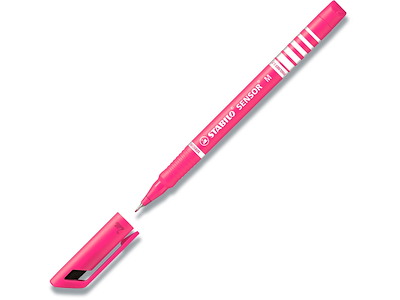 Fineliner, Pink, 0.3 mm, 1 stk, Stabilo Sensor 189/56