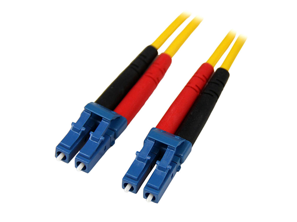 StarTech.com SMFIBLCLC1 InfiniBand og fiberoptisk kabel 1 m LC Gul