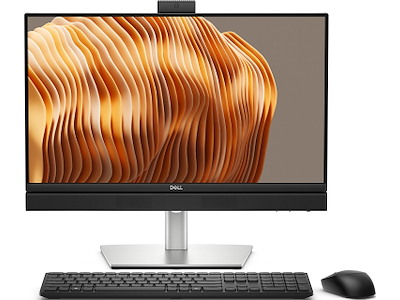 DELL Pro QB24250 Intel Core Ultra 7 265 61 cm (24") 1920 x 1080 pixel All-in-One PC 16 GB DDR5-SDRAM 512 GB SSD Windows 11 Pro Wi-Fi 6E (802.11ax) Sort, Sølv