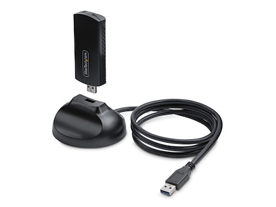 StarTech.com AX54005A-USB-WIFI-6E netværkskort WLAN 2402 Mbit/s