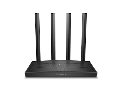 TP-Link Archer C6 trådløs router Hurtigt ethernet Dual-band (2,4 GHz / 5 GHz) Hvid