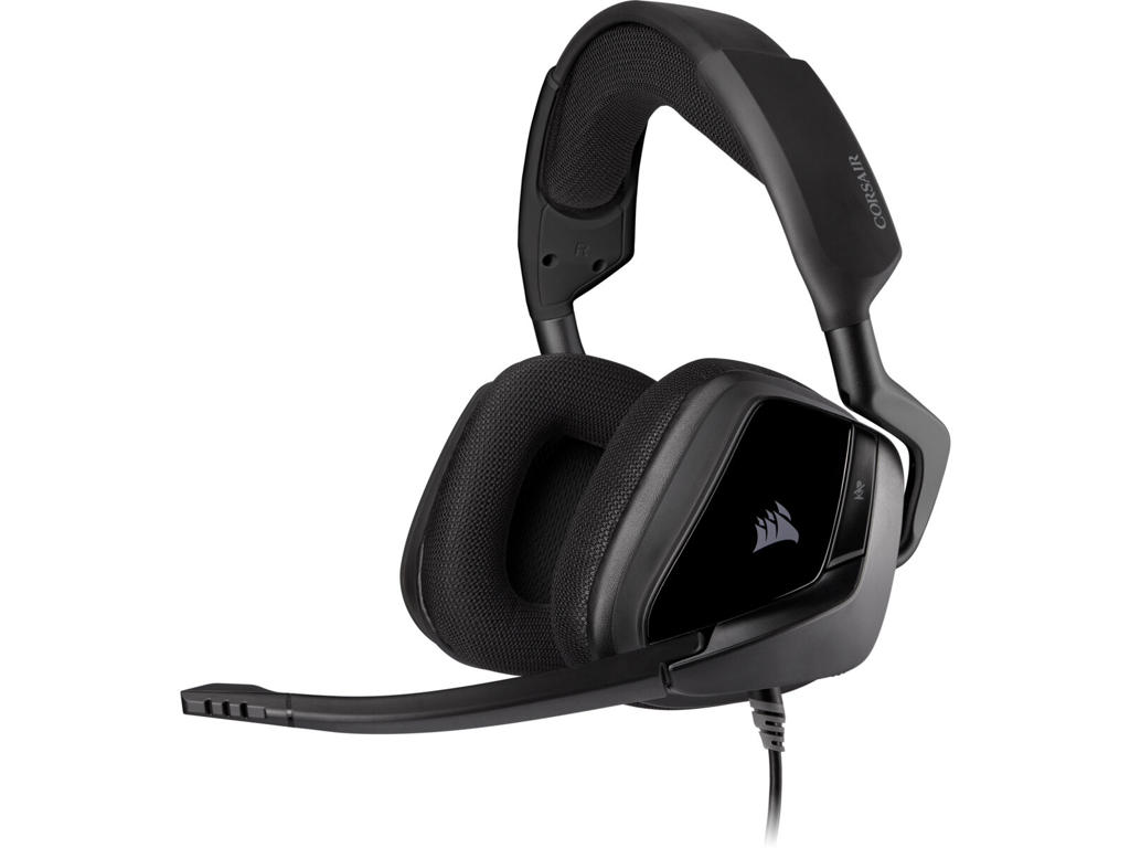 Corsair VOID ELITE SURROUND Headset Ledningsført Spil Sort