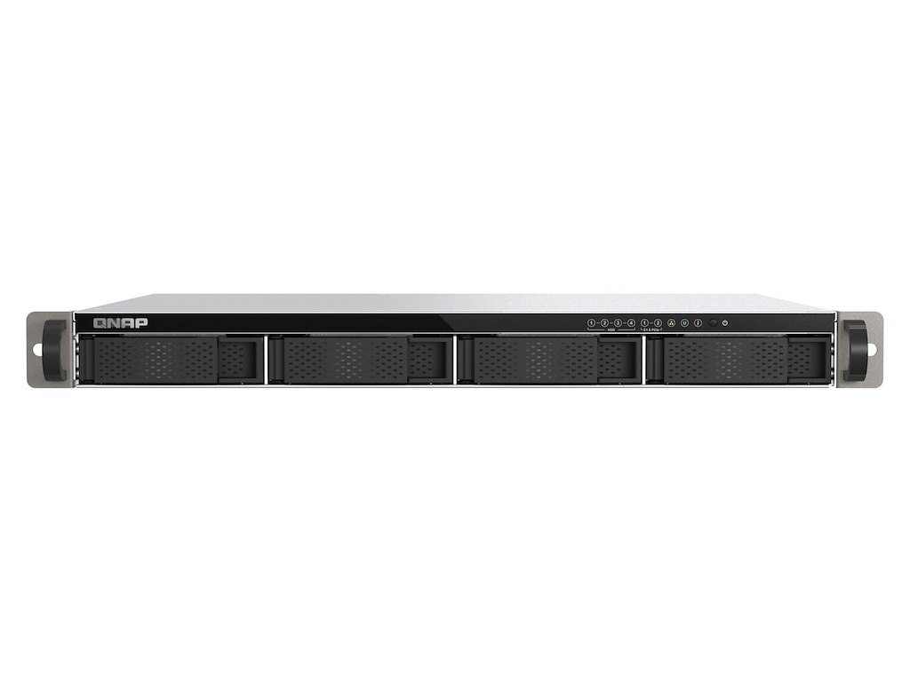 QNAP TS-H665U Lagringsserver Stativ (1U) 8 GB DDR5 0 TB QNAP QTS Sort