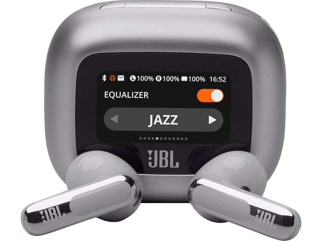 JBL Live Flex 3 Headset Trådløs I ørerne Opkald/Musik/Sport/Hverdag Bluetooth Sølv