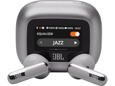 JBL Live Flex 3 Headset Trådløs I ørerne Opkald/Musik/Sport/Hverdag Bluetooth Sølv