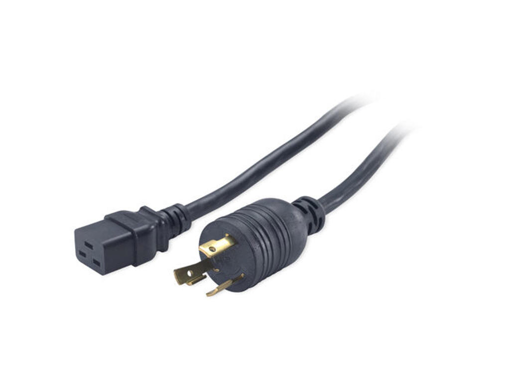 APC 8ft Power Cord Sort 2,44 m