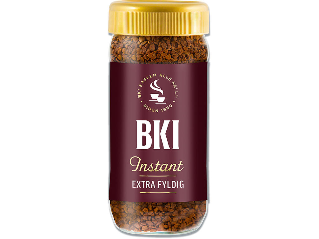 Kaffe, Instant, 100 g, 1 glas, BKI Extra