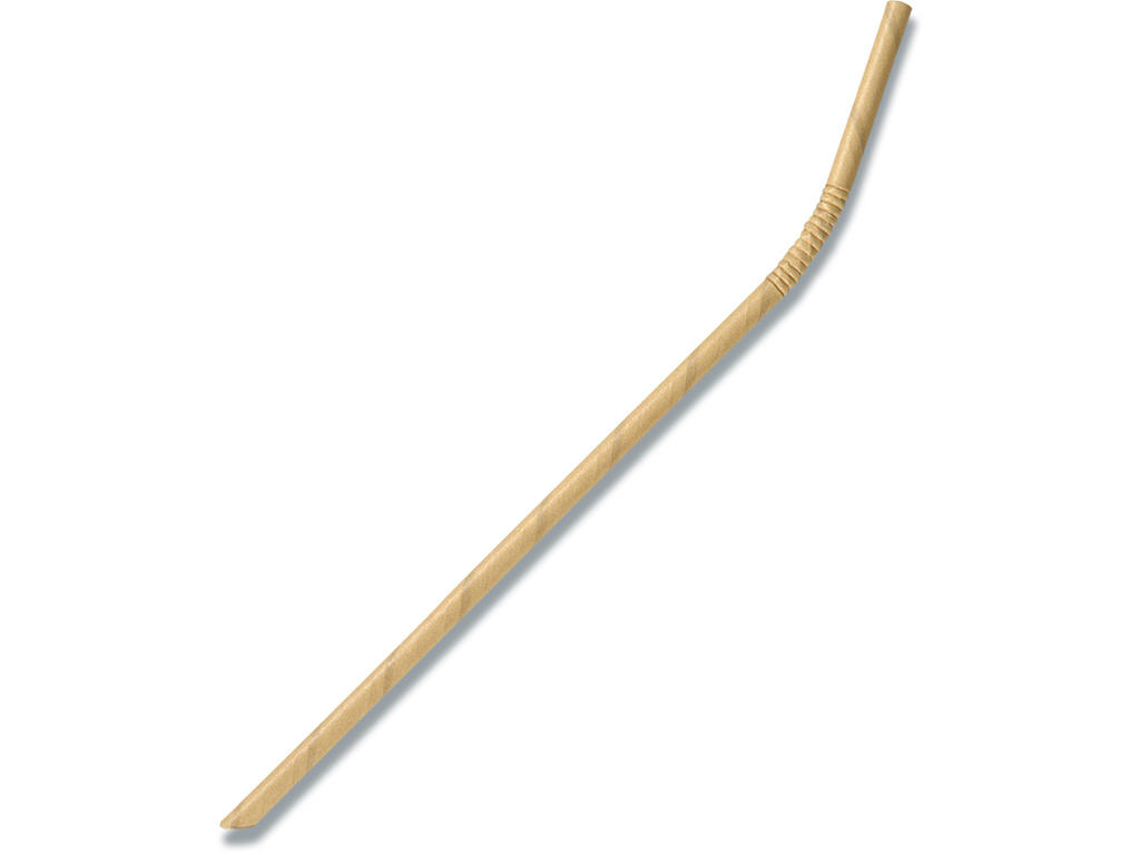 Sugerør, Papir, Ø6 mm, 250 stk, Gastro Med knæk