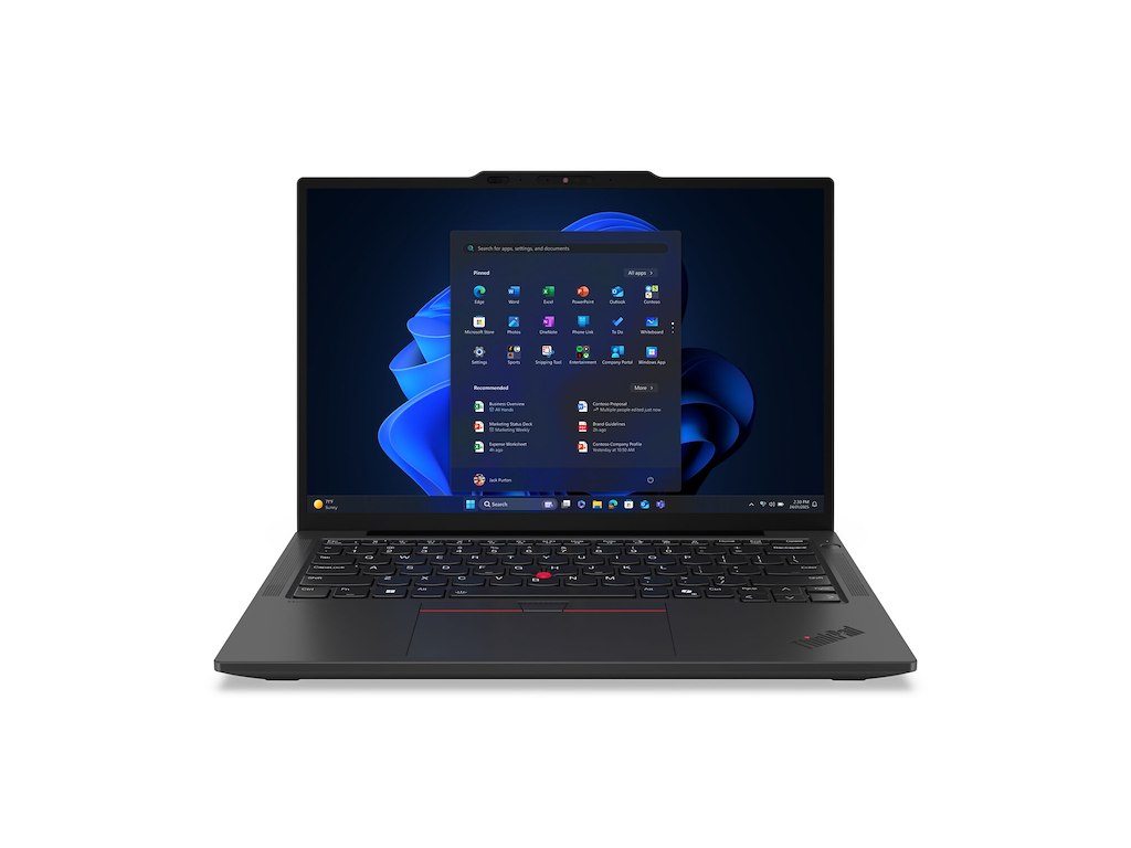 Lenovo ThinkPad X13 Gen 6 (Intel) Intel Core Ultra 5 225U Laptop 33,8 cm (13.3") WUXGA 32 GB LPDDR5x-SDRAM 512 GB SSD Wi-Fi 7 (802.11be) Windows 11 Pro Nordisk Sort