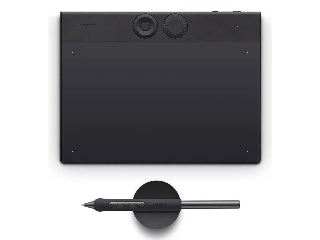 Wacom Intuos Pro Small – 2025 tegneplade Sort 187 x 105 mm USB/Bluetooth