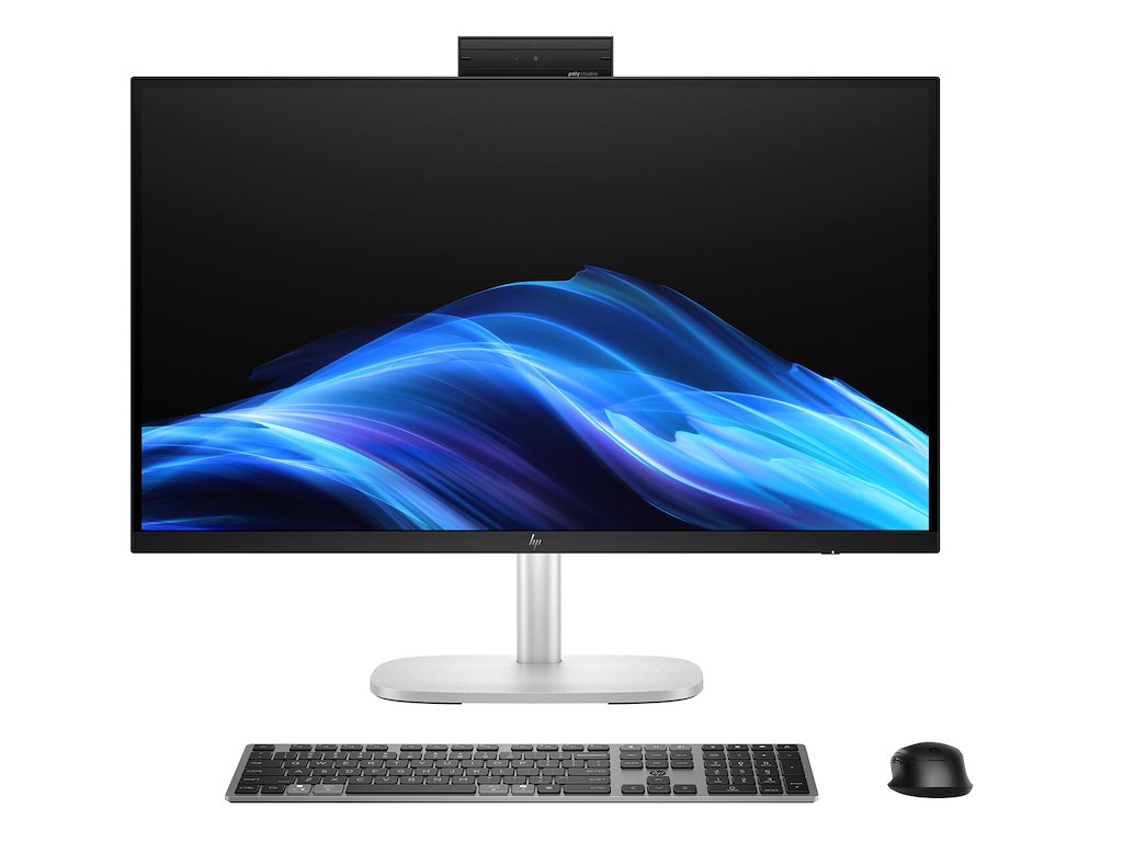HP EliteStudio 8 AiO G1i U726532GB/512PC Intel Core Ultra 7 265 68,6 cm (27") 2560 x 1440 pixel All-in-One PC 32 GB DDR5-SDRAM 512 GB SSD Windows 11 Pro Wi-Fi 7 (802.11be) AI PC Sølv