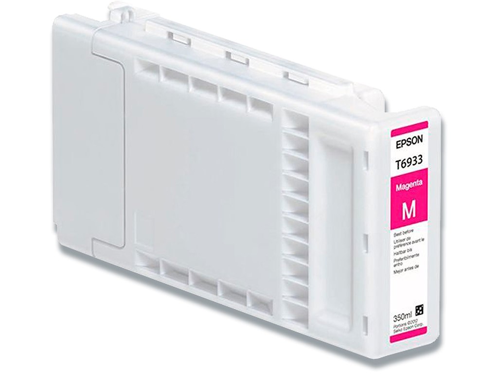 Blækpatron, 1 stk, Magenta-rød, 350 ml, Epson UltraChrome XD T6933