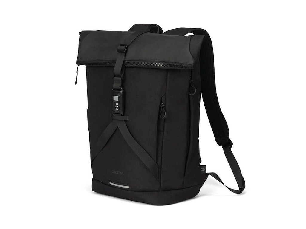 DICOTA D32175-RPET rygsæk Rulletoprygsæk Sort Polyester