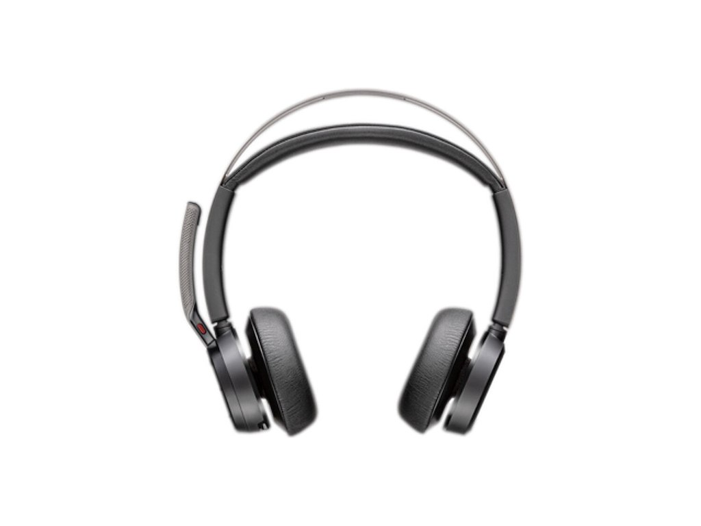 HP Poly Voyager Focus 2 Microsoft Teams Certified USB-C-C Headset +USB-C/A Adapter