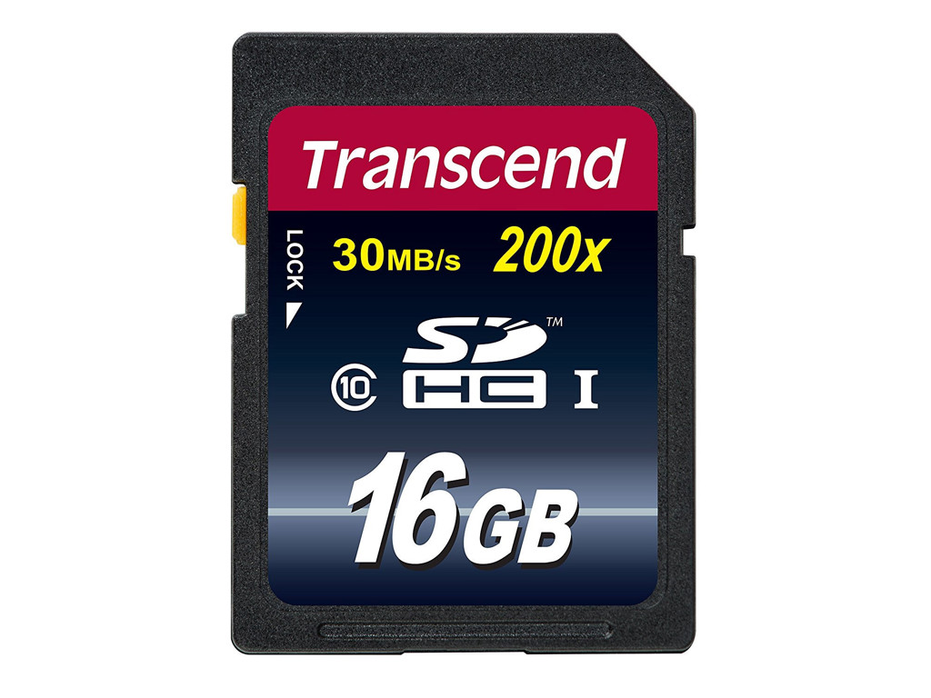 Transcend TS16GSDHC10 hukommelseskort 16 GB SDHC NAND Klasse 10