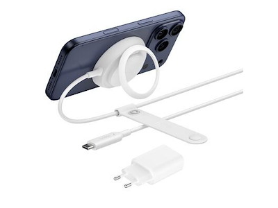 Belkin WIA014kqWH Smartphone Hvid USB Trådløs opladning Indendørs
