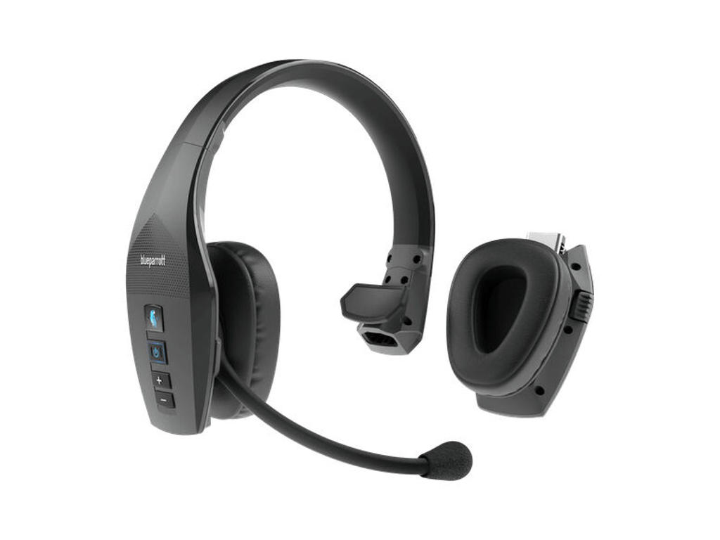 BlueParrott S650-XT Headset Kabel & trådløs Opkald/musik USB Type-C Bluetooth Sort