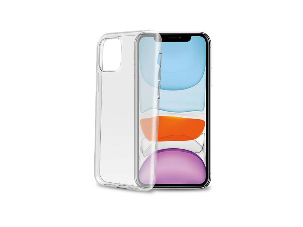 Celly Gelskin mobiltelefon etui 15,5 cm (6.1") Cover Transparent