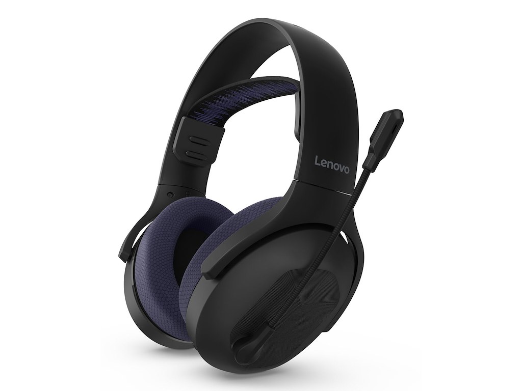 Lenovo Legion H410 Hovedtelefoner Trådløs Headset Spil USB Type-C Bluetooth Sort, Lilla