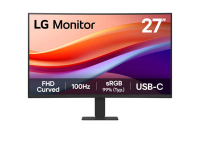 LG 27U421A-B computerskærm 68,6 cm (27") 1920 x 1080 pixel Fuld HD LED Sort