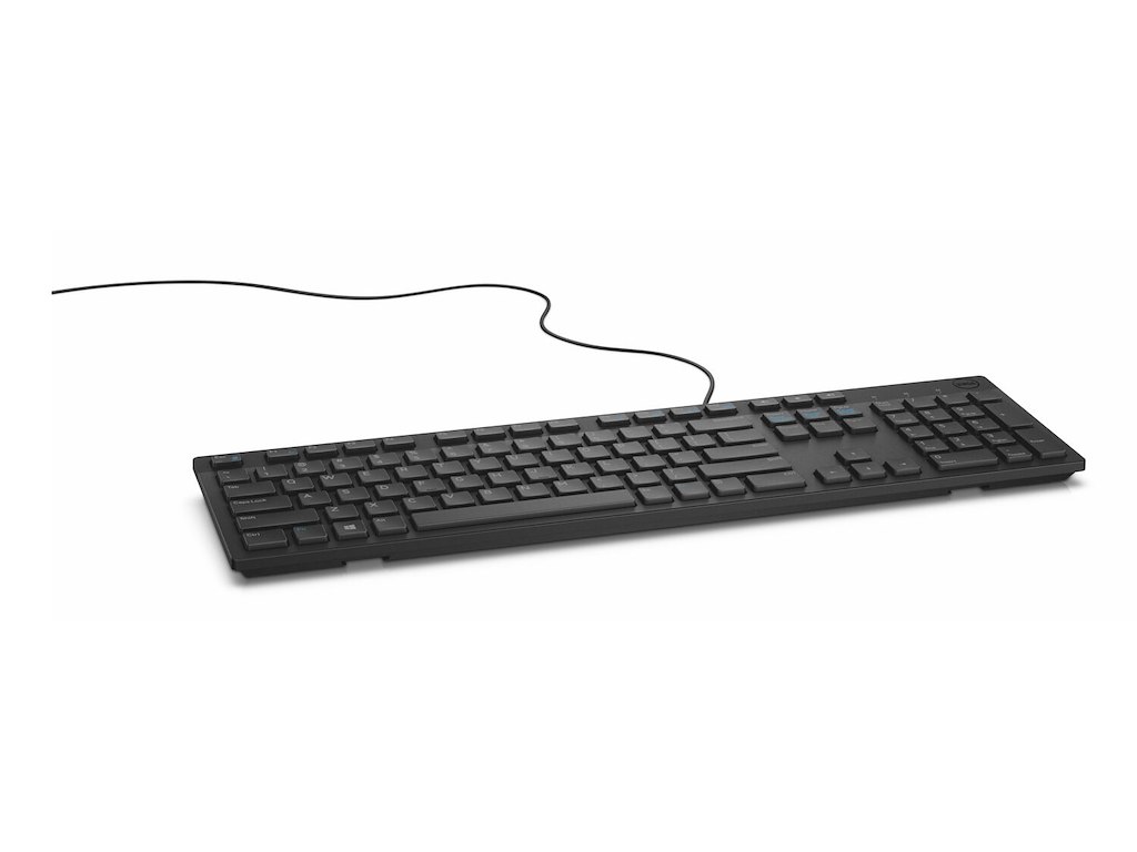 DELL Wired Keyboard - KB216 - Ukrainian (QWERTY) - Black