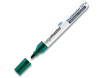 Whiteboard marker, Rund spids, Grøn, 1.5-3 mm, Legamaster TZ1 