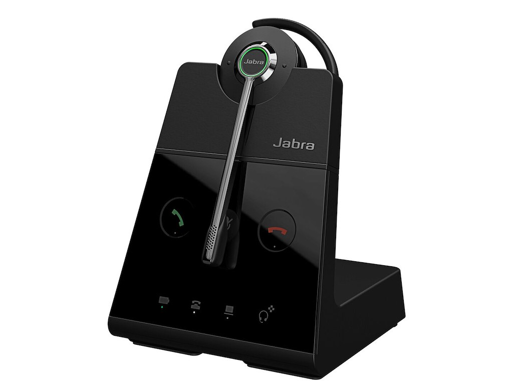 Jabra Engage 65 SE Headset Trådløs Ørekrog Kontor/Callcenter Sort