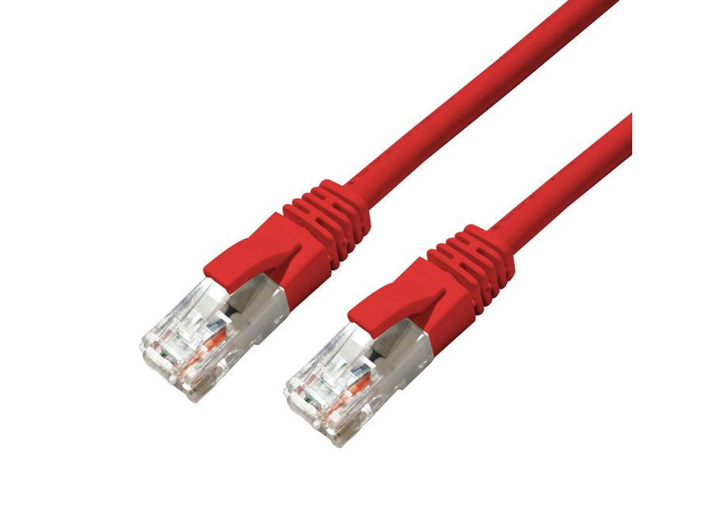 Microconnect MC-UTP6A02R netværkskabel Rød 2 m Cat6a U/UTP (UTP)