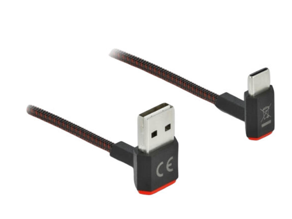 DeLOCK 85267 USB-kabel USB 2.0 1,5 m USB A USB C Sort
