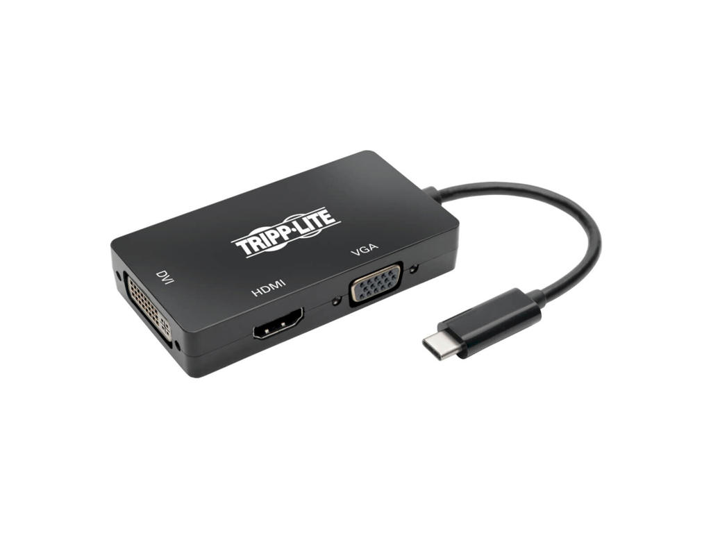 Tripp Lite U444-06N-HDV4KB USB grafisk adapter 3840 x 2160 pixel Sort