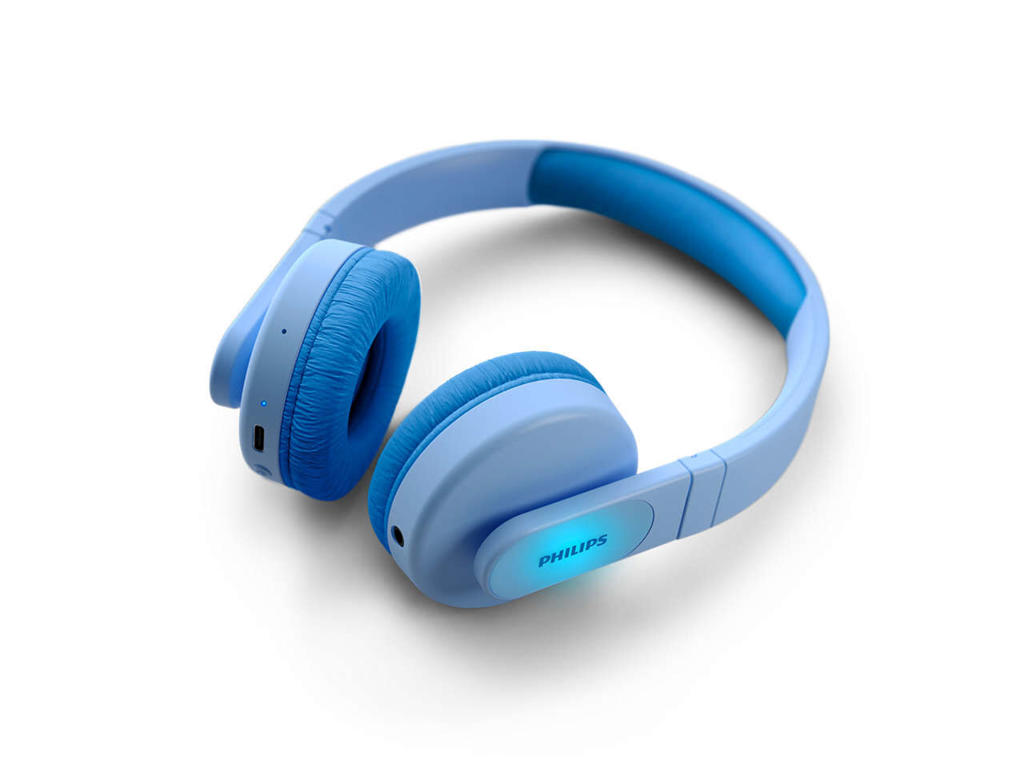 Philips TAK4206BL/00 hovedtelefoner/headset Kabel & trådløs Opkald/musik USB Type-C Bluetooth Blå