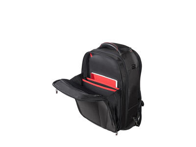 Samsonite Pro-DLX5 rygsæk Sort Læder, Nylon