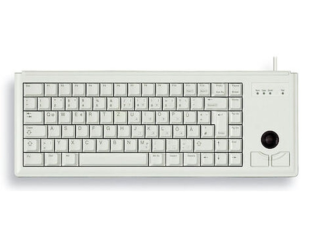 CHERRY G84-4400 tastatur Universel PS/2 QWERTZ Tysk Grå
