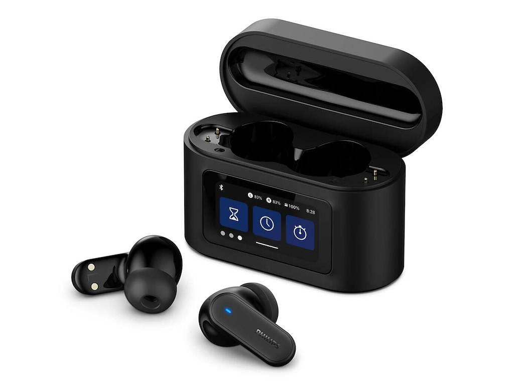 Philips 6000 series TAT6000BK/00 hovedtelefoner/headset True Wireless Stereo (TWS) I ørerne Opkald/musik Bluetooth Sort