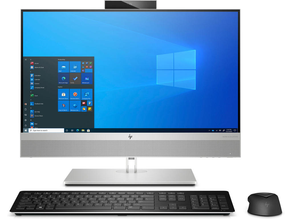 HP EliteOne 800 G8 Intel® Core™ i5 i5-11500 60,5 cm (23.8") 1920 x 1080 pixel Berøringsskærm All-in-One PC 8 GB DDR4-SDRAM 256 GB SSD Windows 10 Pro Wi-Fi 6 (802.11ax) Sølv