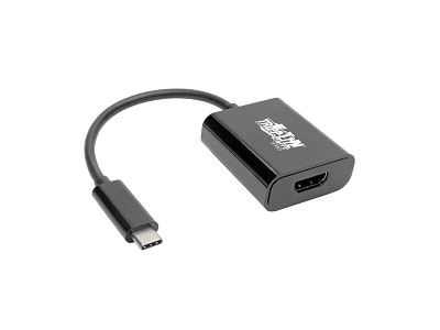 Tripp Lite U444-06N-HDB-AM videokabel adapter 0,15 m HDMI Type A (Standard) USB Type-C Sort