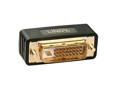 Lindy 41098 kabel kønsskifter DVI-I DVI-D Sort
